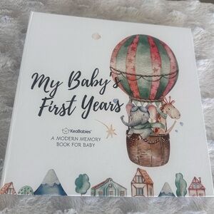 KeaBabies Adventureland Baby Memory Book